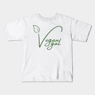 Vegan Gal Plant Powered Kids T-Shirt